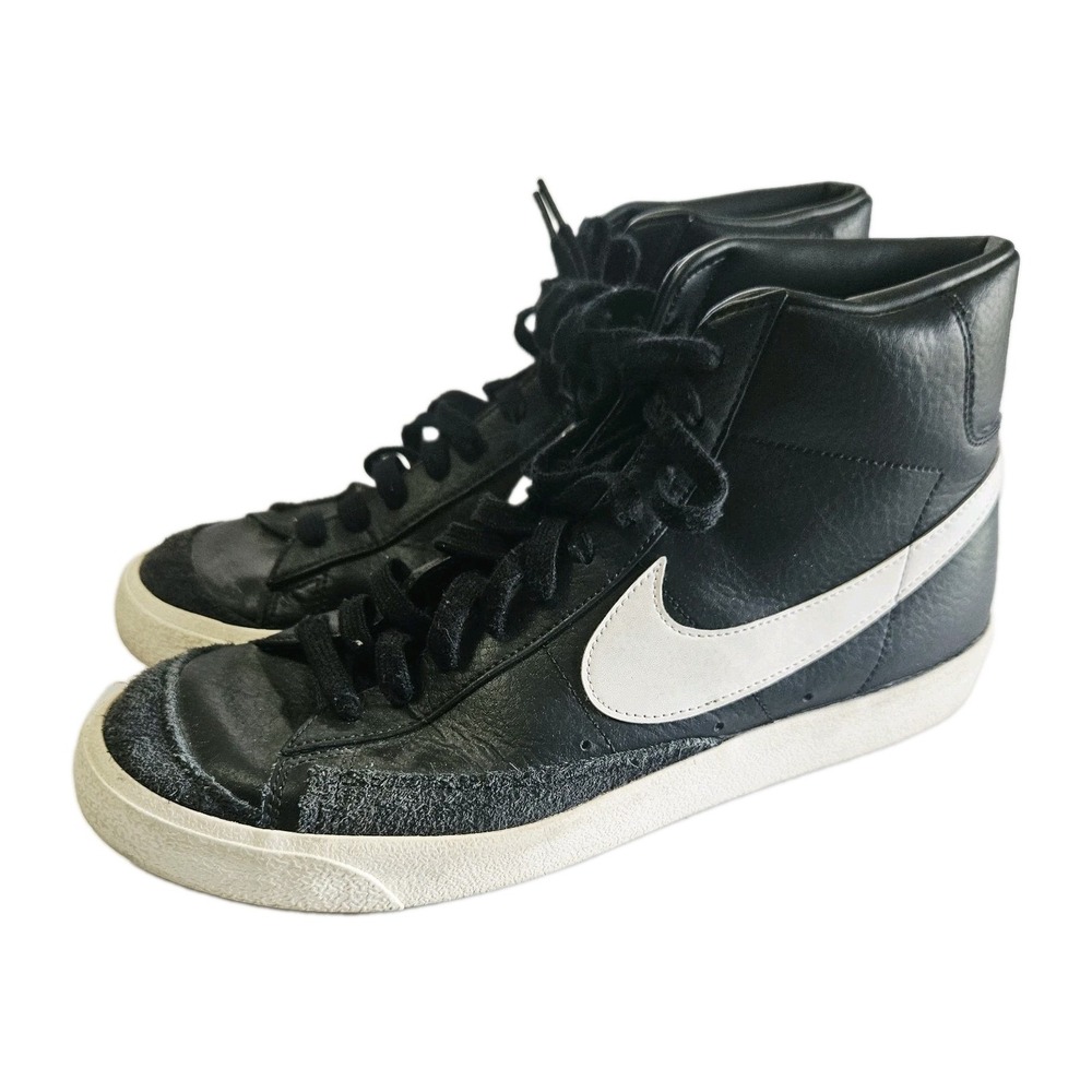 Nike Blazer Mid 77 Black w/ White Men's Size 11.5 Athletic High Top Shoes